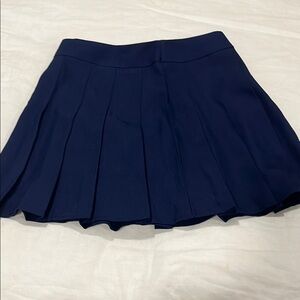 Blue Circle Skater Skirt